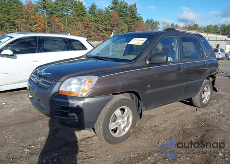 2007 Kia Sportage Lx из США, поврежденный, VIN KNDJF724677323076